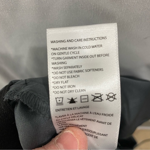 LOLE women’s grey athleisure zip up straight leg grey pants size 14 - Picture 14 of 16